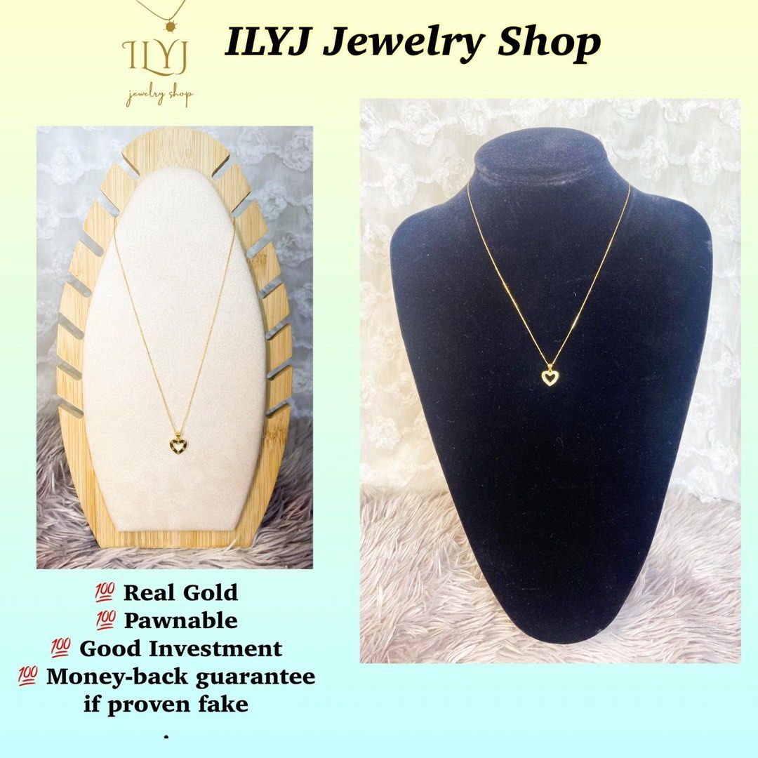 V Necklace Saudi 18k Gold, Women's Fashion, Jewelry & Organizers, Necklaces  on Carousell