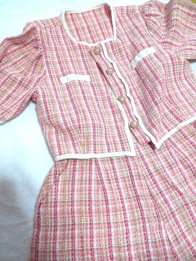 3 in 1 Pink Coordinates (with inner terno) (Category: Sets & Coordinates) located in Meycauayan. Submitted by prelovedby.lsl24 (Listing ID 1246633790, Image 1). Description: Size: Small to semi medium Price: 450 + sf.