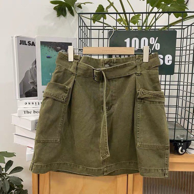 Olive green 2025 skirts 3xl