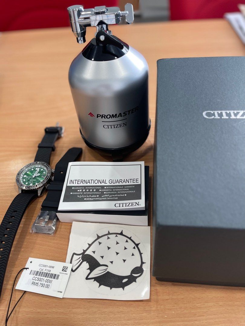 99 new citizen titanium GPS diver watch made in Japan Men s