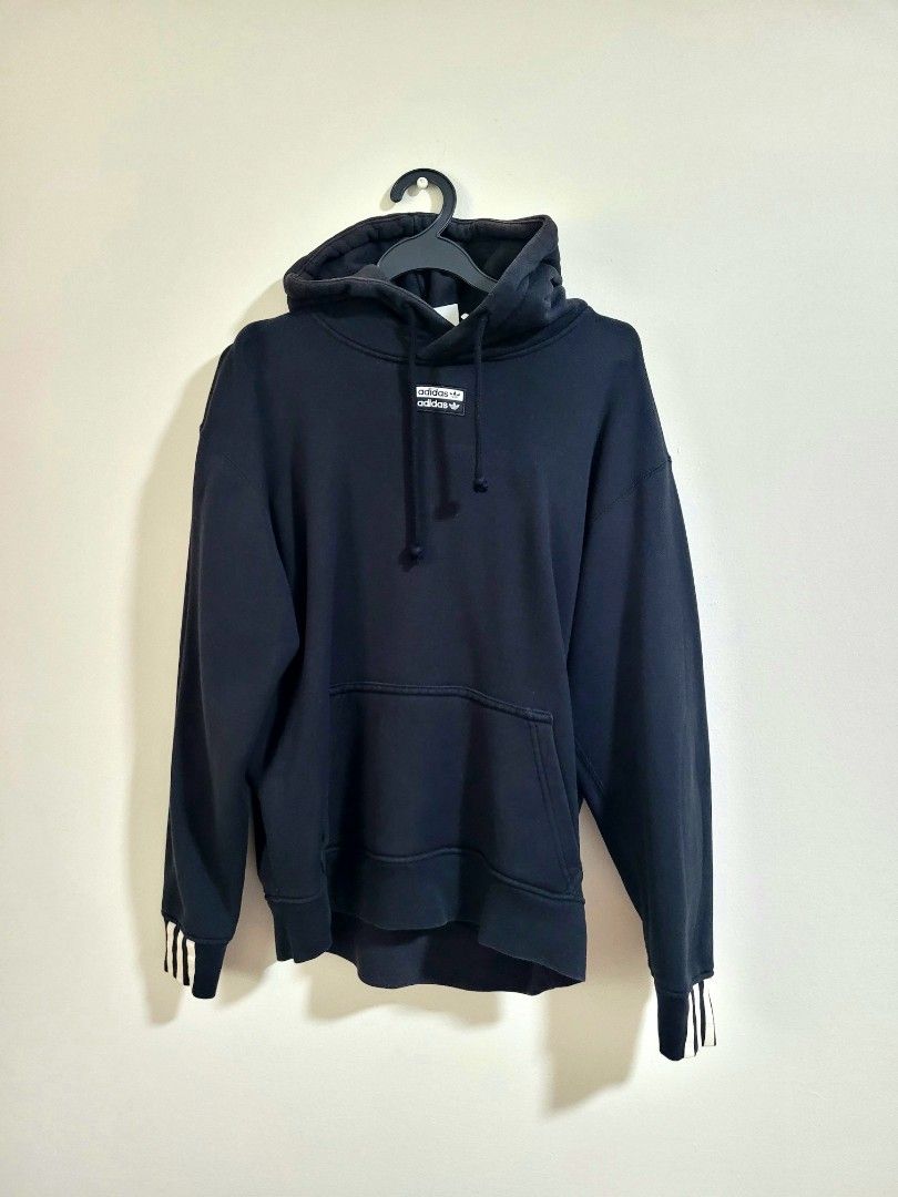 Adidas originals authentic hot sale hoody in grey