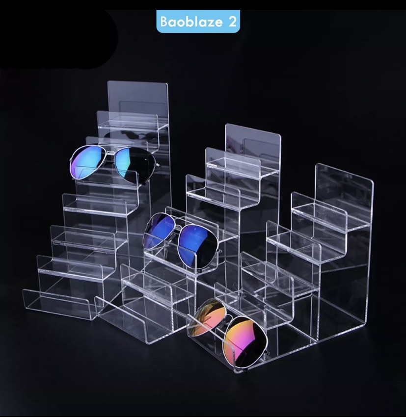 Acrylic Display Stand, Figures Perfume Show, 4Tier, Furniture & Home