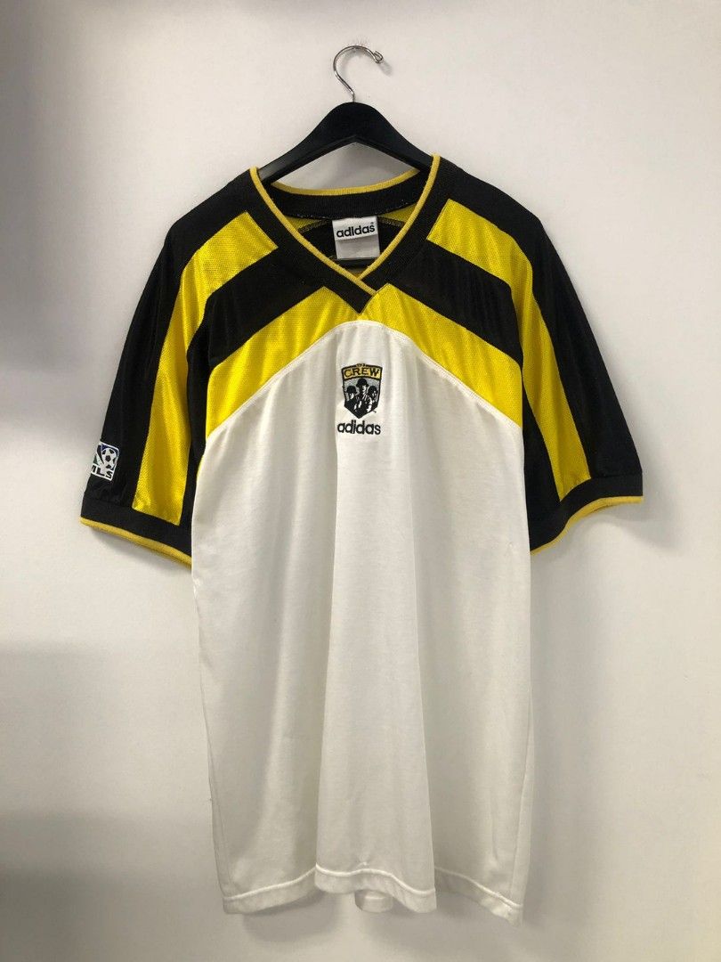 Classic Football Shirts on X: Columbus Crew 1996 Away by adidas 🇺🇸  Nineties MLS shirts were just so good 🤩 Hitting the site tomorrow at 14:00  (UK Time) in a size XL.