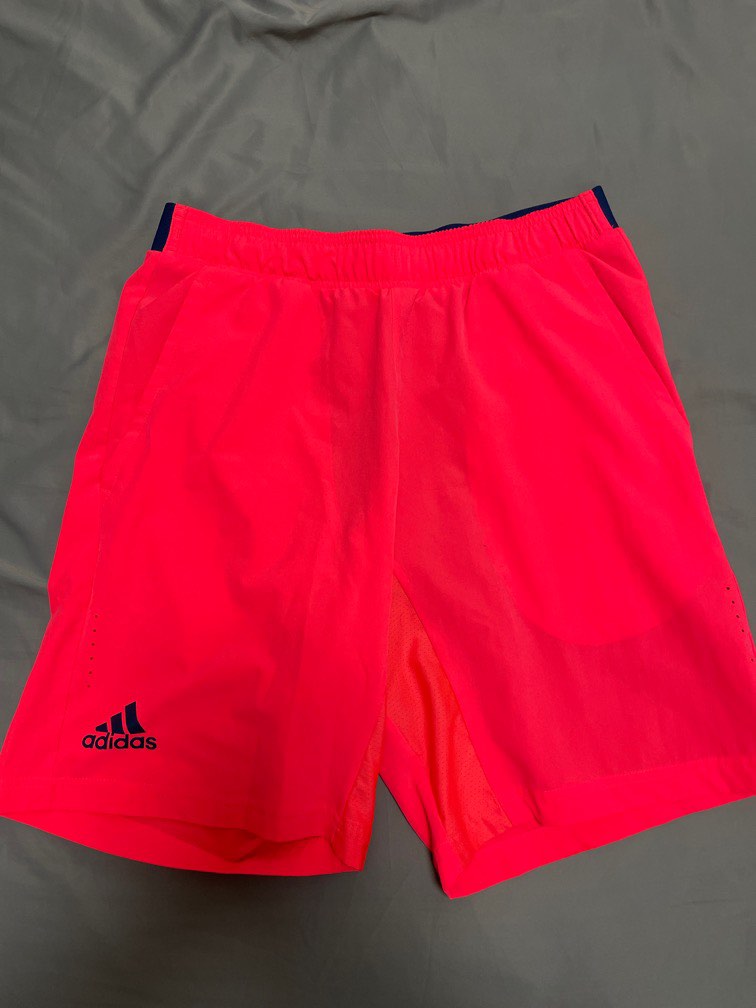 Red exercise shorts online
