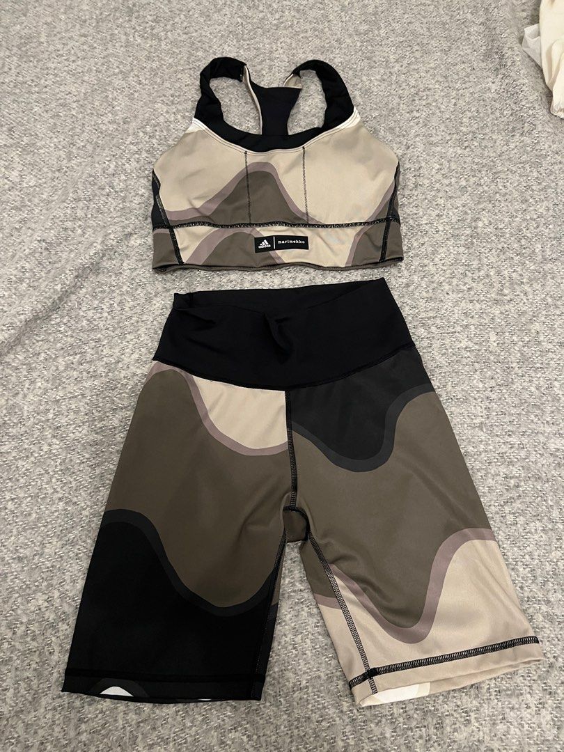 Marimekko X Adidas set (Category: Activewear) located in Quezon City. Submitted by janey_21 (Listing ID 1246629195, Image 1). Description: Sold as a set. Adidas x Marimekko.