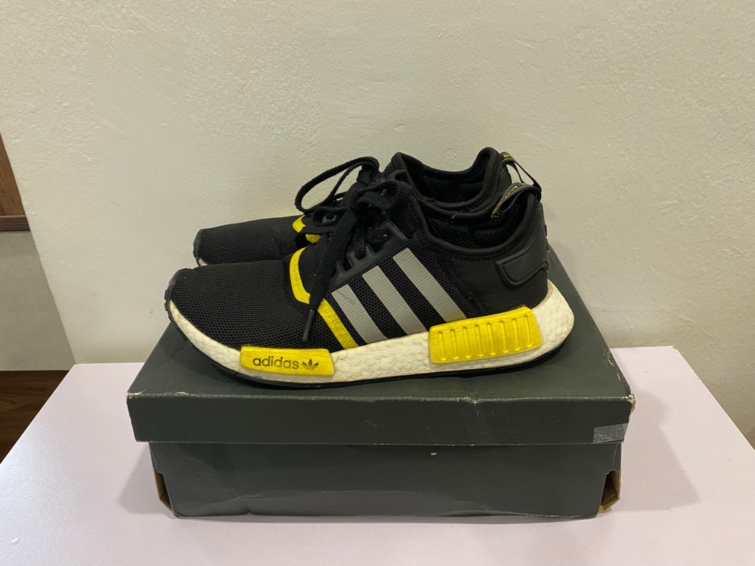 Nmd black yellow online