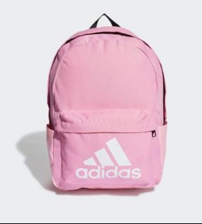 Adidas pink backpack