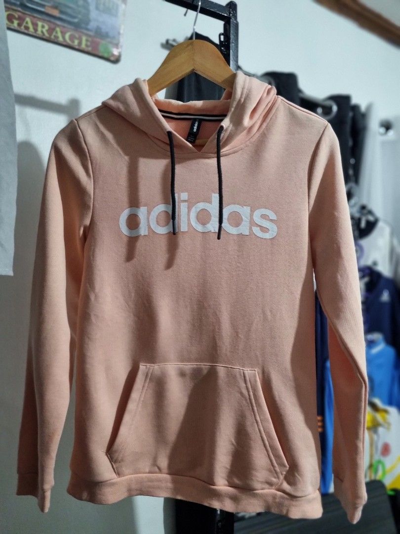 Salmon adidas hoodie deals