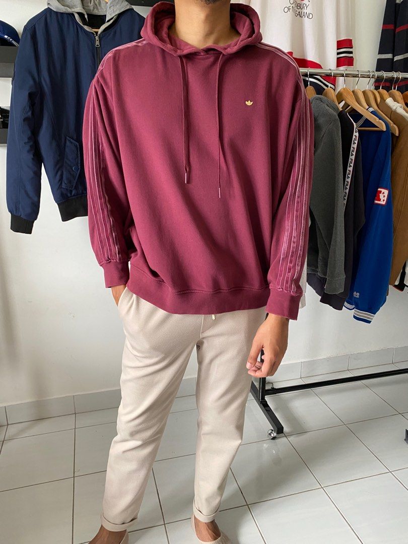 Adidas Trefoil Hoodie Men s Fashion Tops Sets Hoodies on