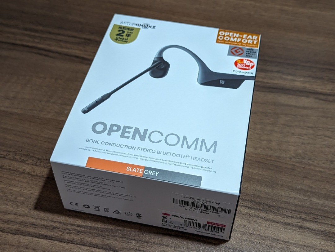 AfterShokz OpenComm AFT-EP-000026, 音響器材, 耳機- Carousell