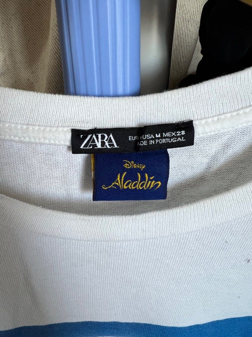 Aladdin Disney Zara Top Fesyen Wanita Pakaian Wanita Atasan di Carousell