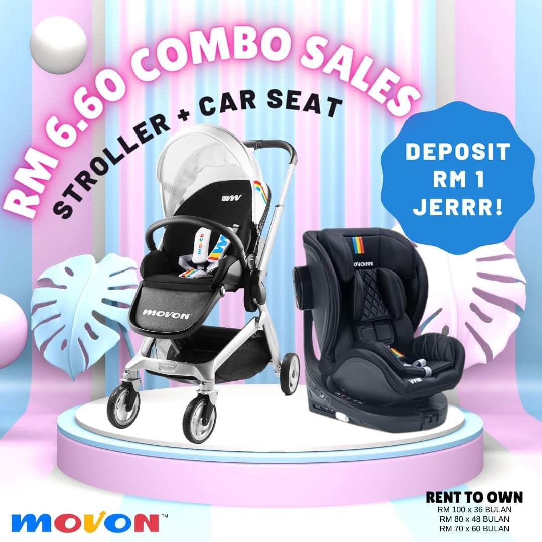 Stroller plus hotsell car seat murah