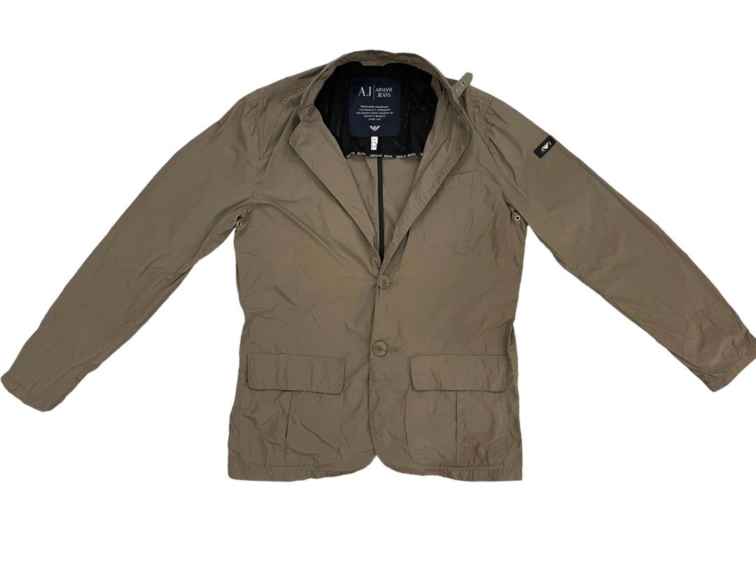Armani Jeans safari jacket Men s Fashion Coats Jackets and