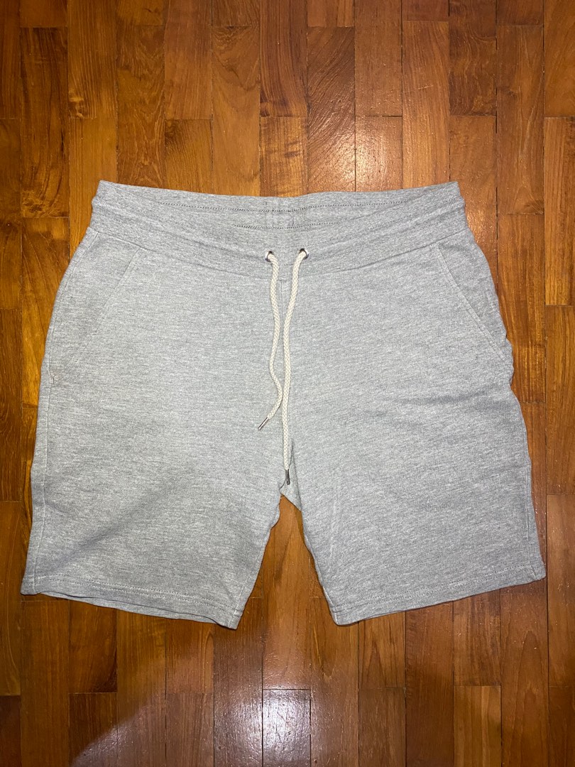 Raw edged sweat on sale shorts