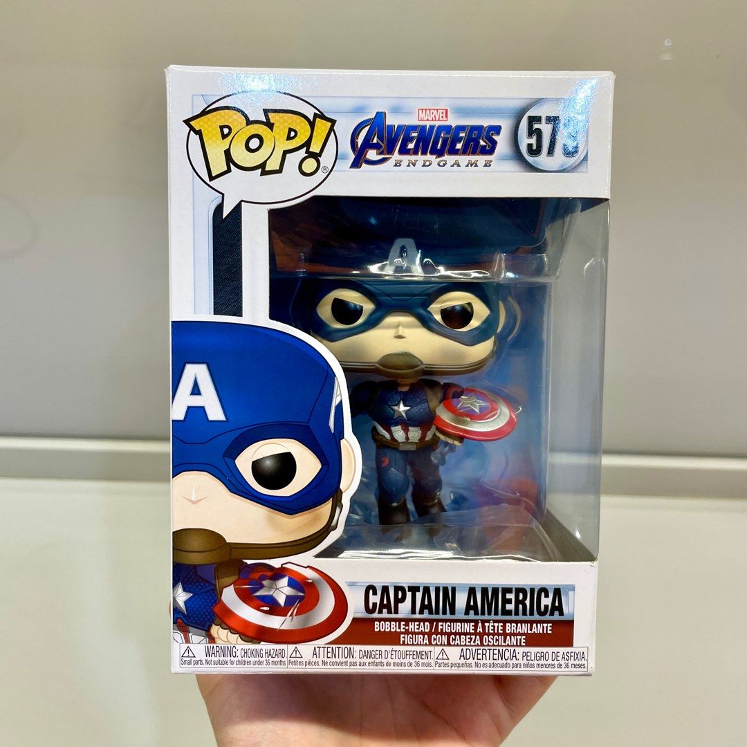 Funko pop top captain america endgame