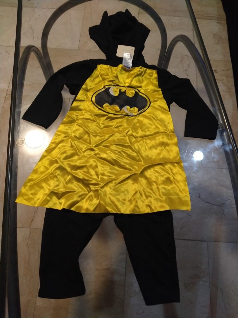 BABY BATMAN COSTUME, Babies & Kids, Babies & Kids Fashion on Carousell