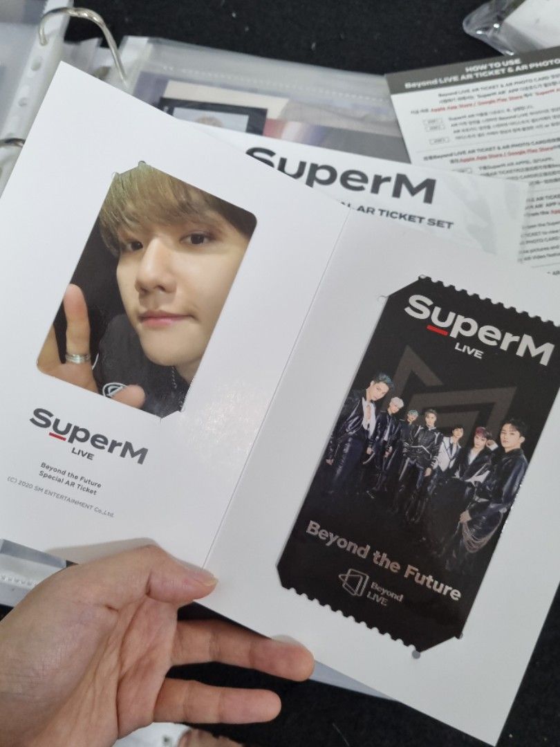 マーク superM AR ticket set beyond live SuperM beyond Live AR