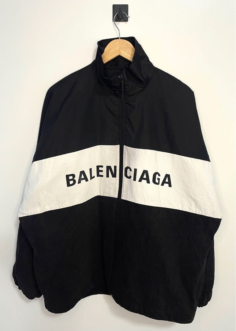 Balenciaga denim windbreaker clearance