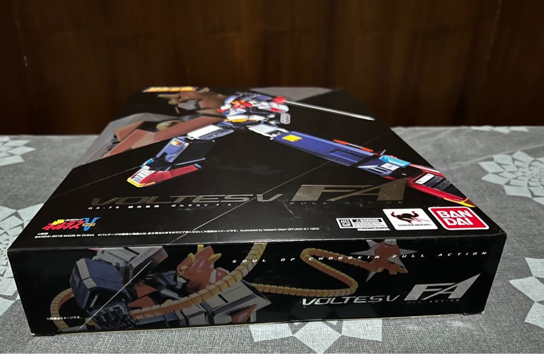 Bandai Voltes V (Category: Figurines & Statues) located in Quezon City. Submitted by cglui_152 (Listing ID 1246622175, Image 3). Description: Sealed Original Bandai Soul of Chogokin Voltes V GX-79 Choudenji Machine Action Figure Japan Meet Up by schedule only in Eastwood City, Libis QC.
