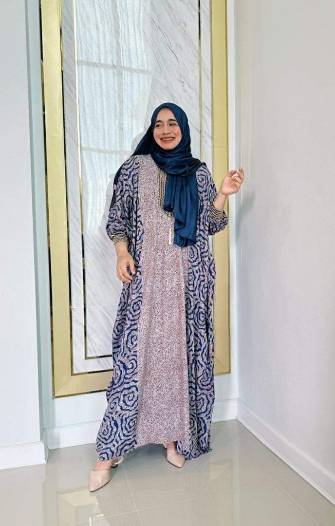 Maxi dress abaya top