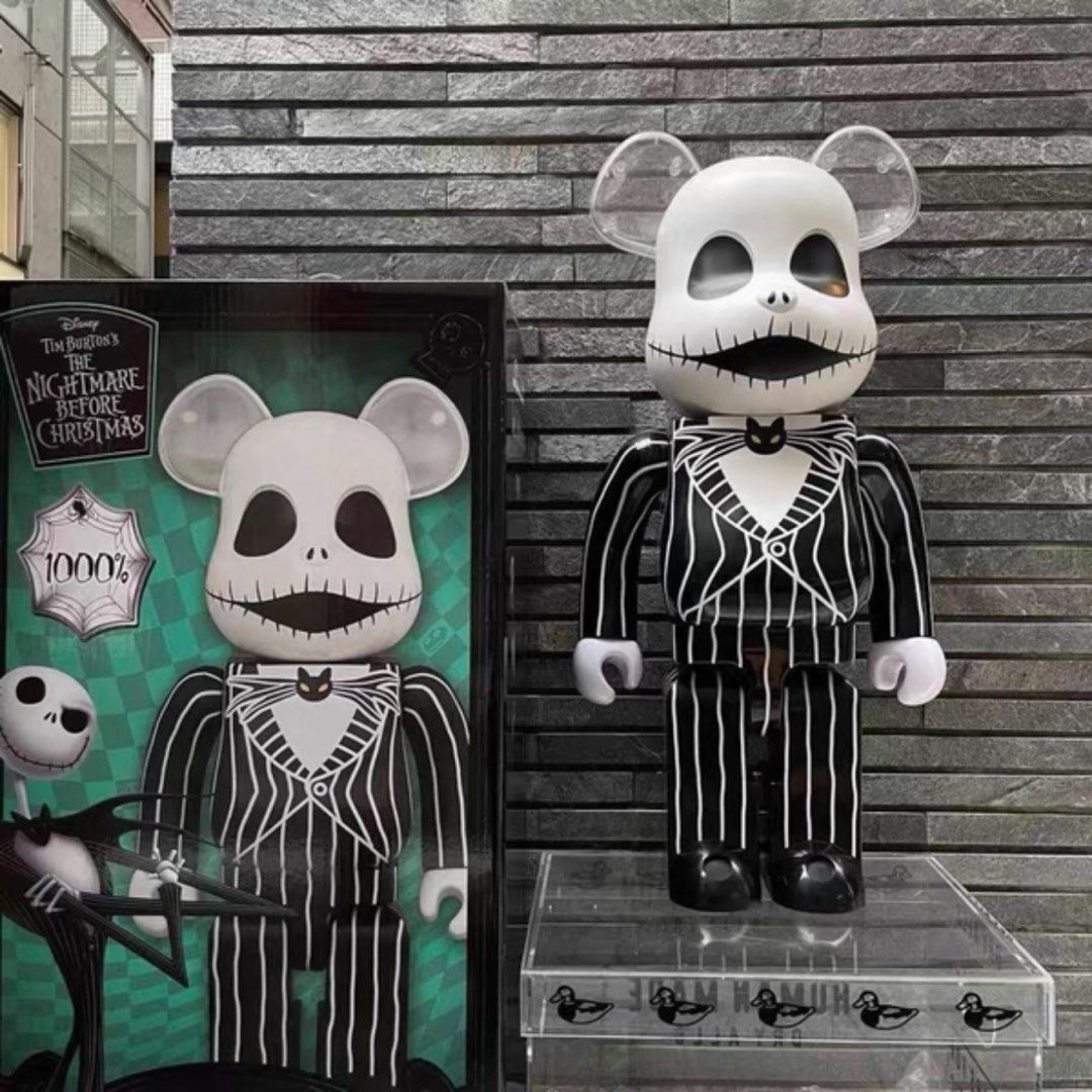 Bearbrick Jack Skellington 1000% 聖誕怪傑二代透明耳, 興趣及遊戲