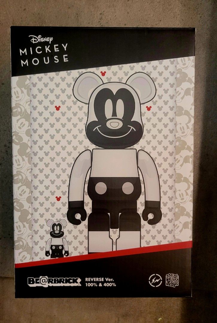 Bearbrick Mickey Fragment reverse ver. 現貨全新靚盒最後一盒, 興趣