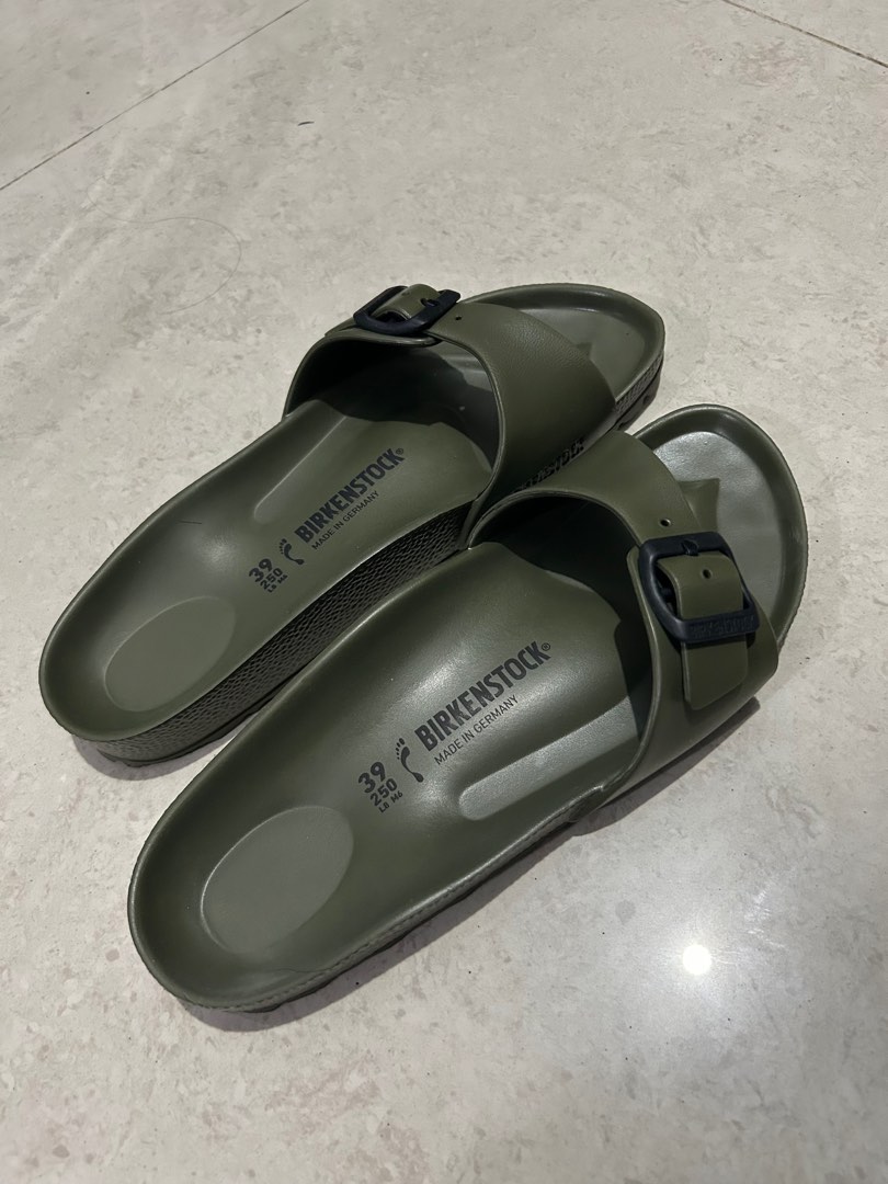 Birkenstock rubber Madrid Eva sandal 39 250mm on Carousell