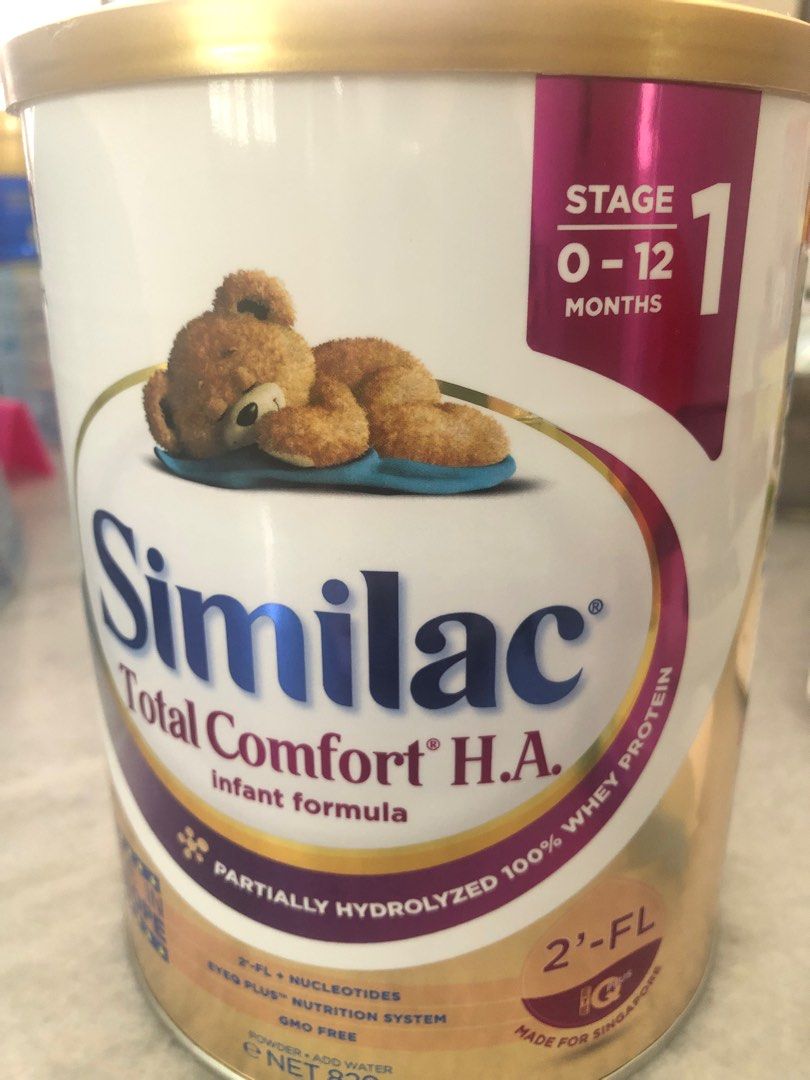 Blessing Enfamil Gentlease and Similac total comfort HA Babies