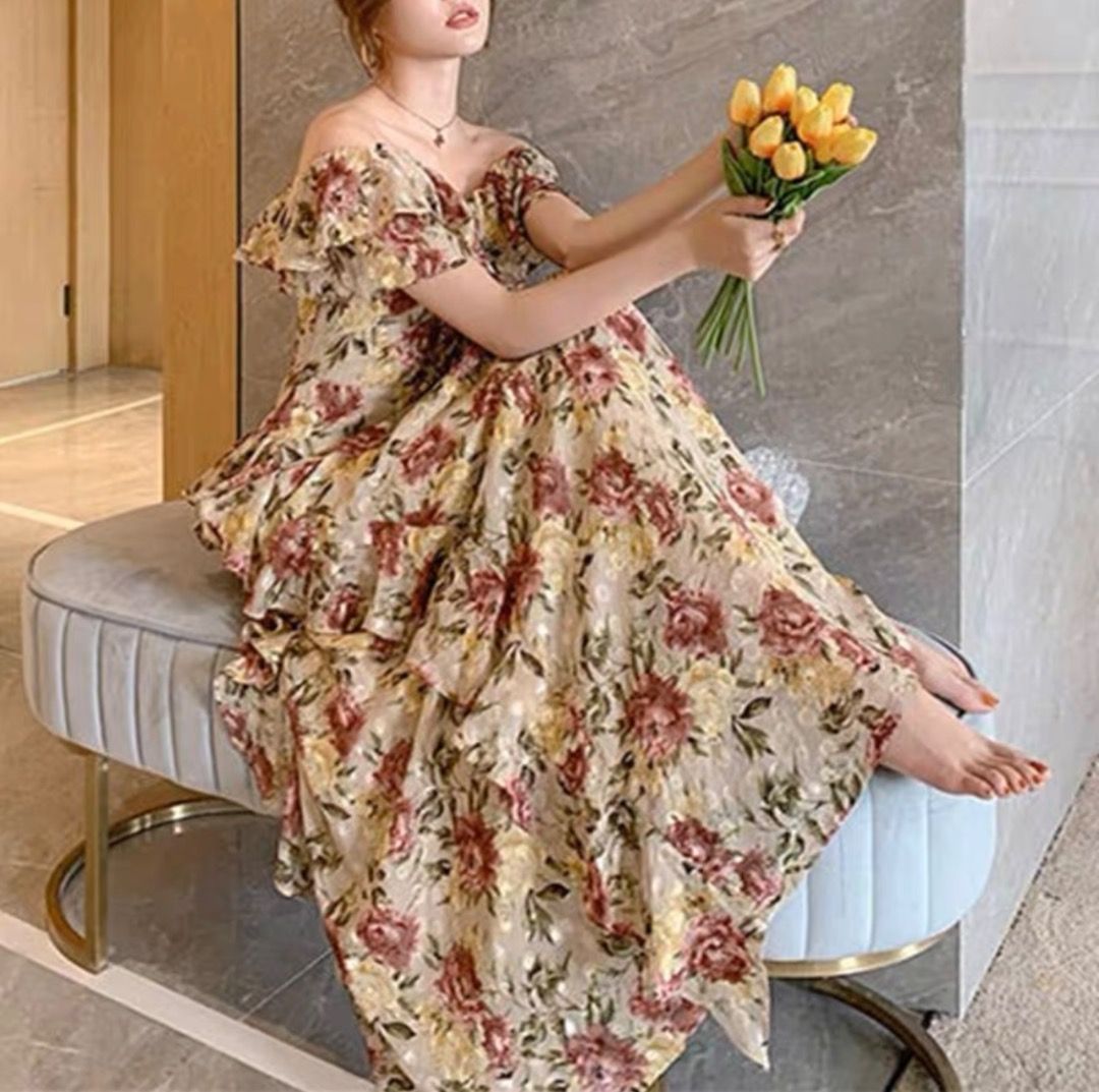 Chiffon floral cheap