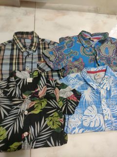 Boy's Clothes, Boys Short Sleeves Button Shirt, Smart/ Casual Collar Shirt