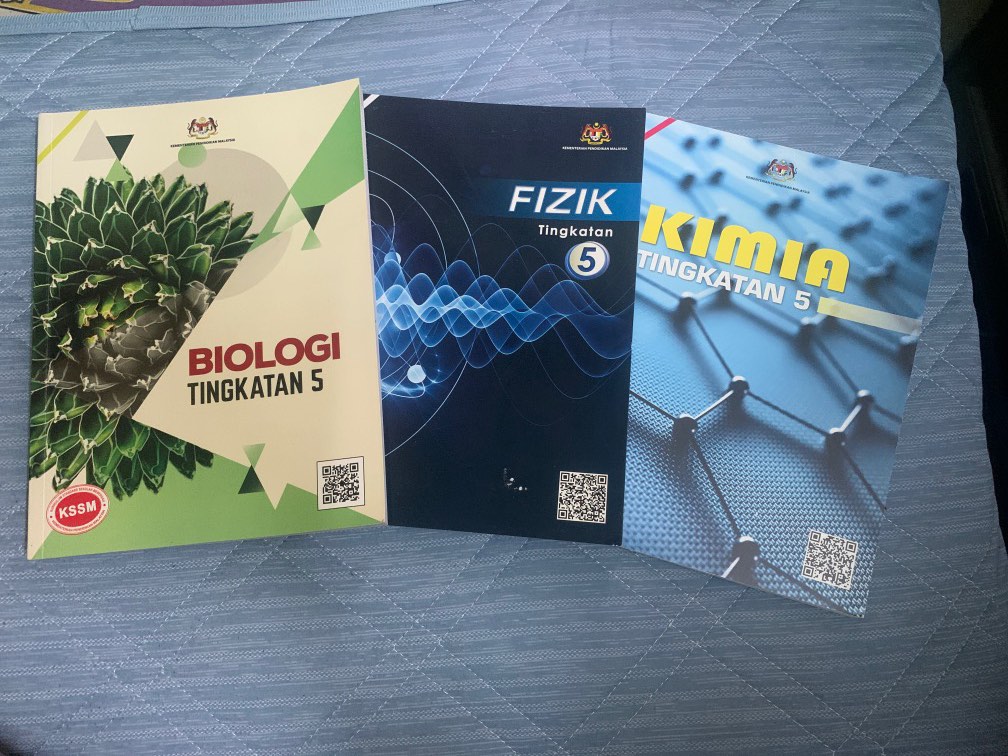 Buku Teks Sains Tulen Form5 Bio,Fiz,Kimia, Hobbies & Toys, Books ...