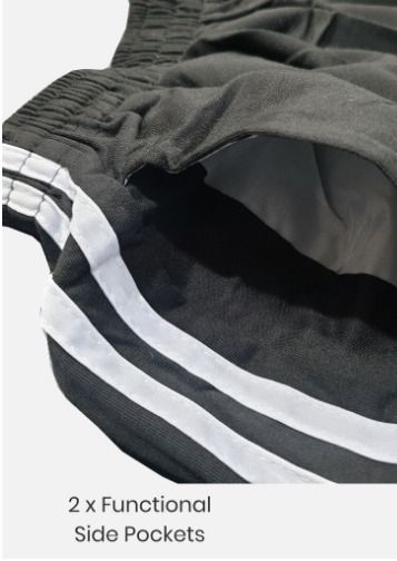 BUNDLE OF 3] PLUS Size Plain Unisex HF Casual Shorts, Home Shorts, Grey  Shorts, Men Shorts