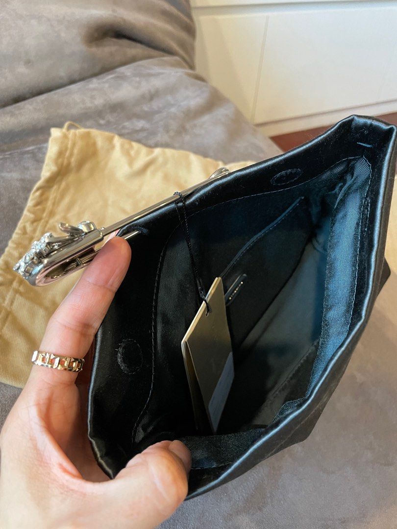 Burberry safety pin clutch store