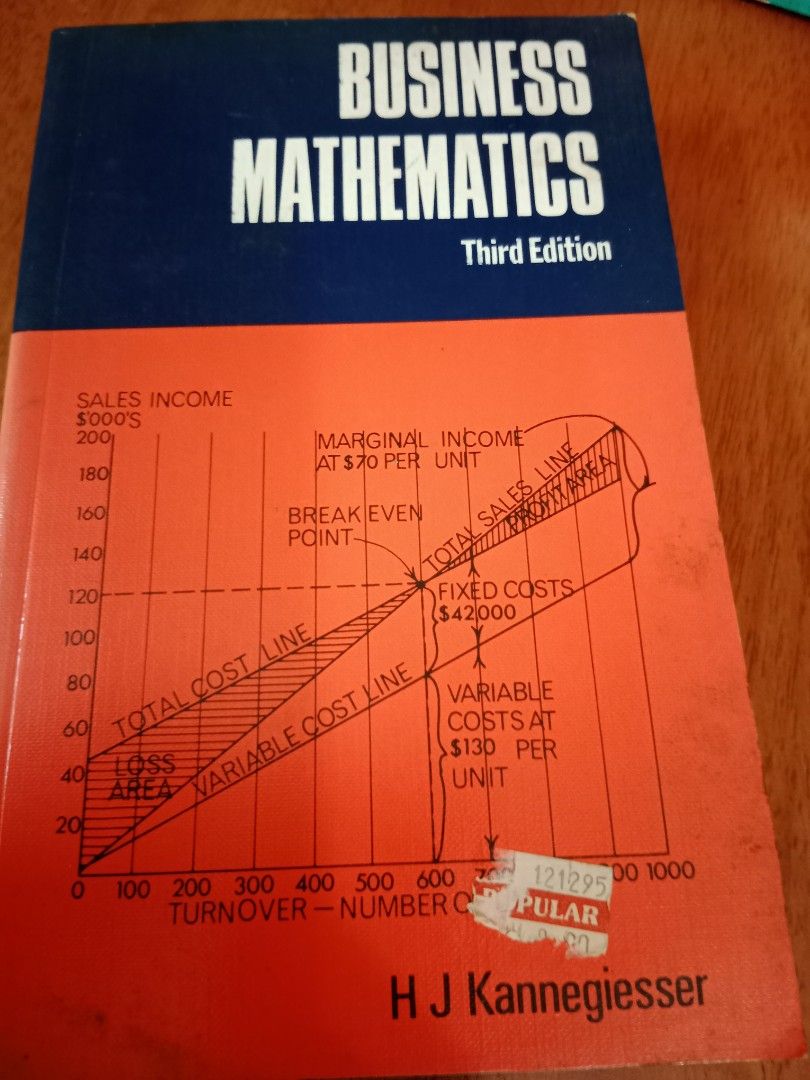 Business Mathematics., Hobbies & Toys, Books & Magazines, Textbooks on ...