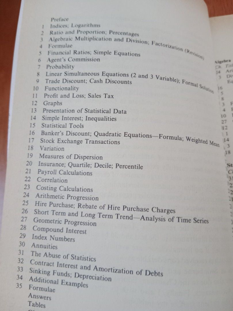 Business Mathematics., Hobbies & Toys, Books & Magazines, Textbooks on ...