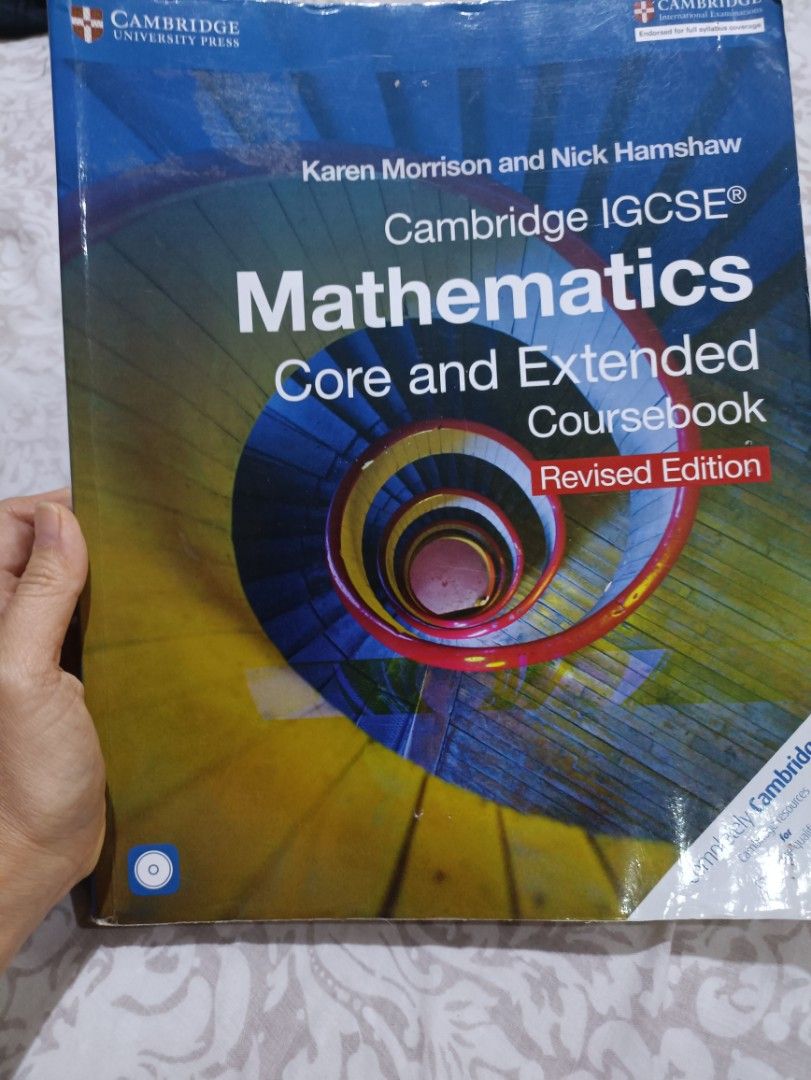 Cambridge Igcse Mathematics Buku Alat Tulis Buku Pelajaran Di Carousell Cambridge Igcse Mathematics Buku Alat Tulis Buku Pelajaran Di Carousell