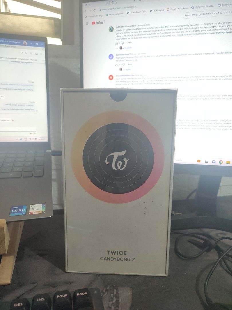 candy bong z cbz twice light stick on Carousell