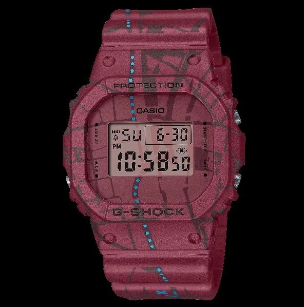 Casio G Shock DW 5600SBY 4 Retro 90s Street Culture Treasure Hunt Series Resin Band Digital Unisex Watch dw 5600 dw5600