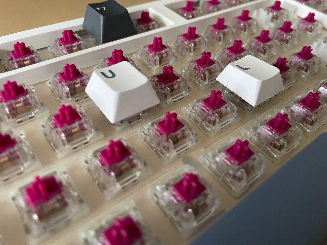 [Ceramic sound] Custom Gasket mount TKL 87 layout wireless RGB keyboard