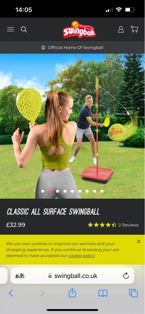 CLASSIC ALL SURFACE SWINGBALL Hobbies Toys Toys Games on
