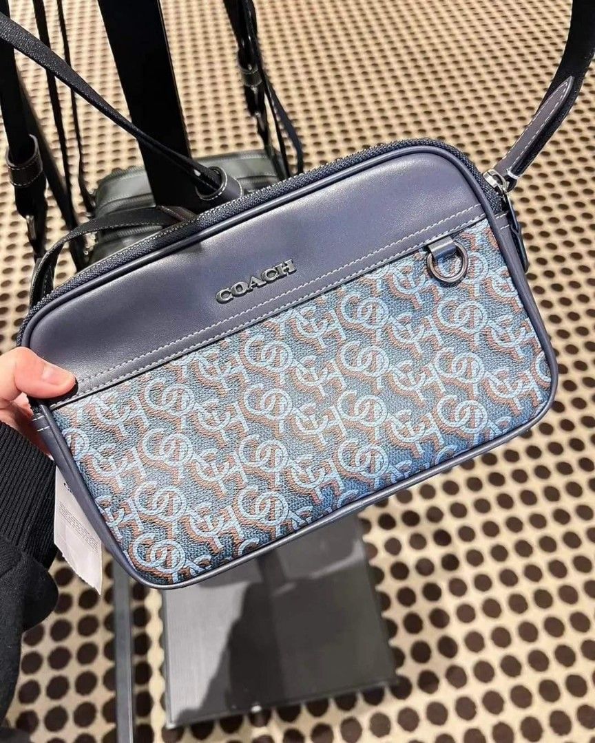 Coach monogram 2025 crossbody