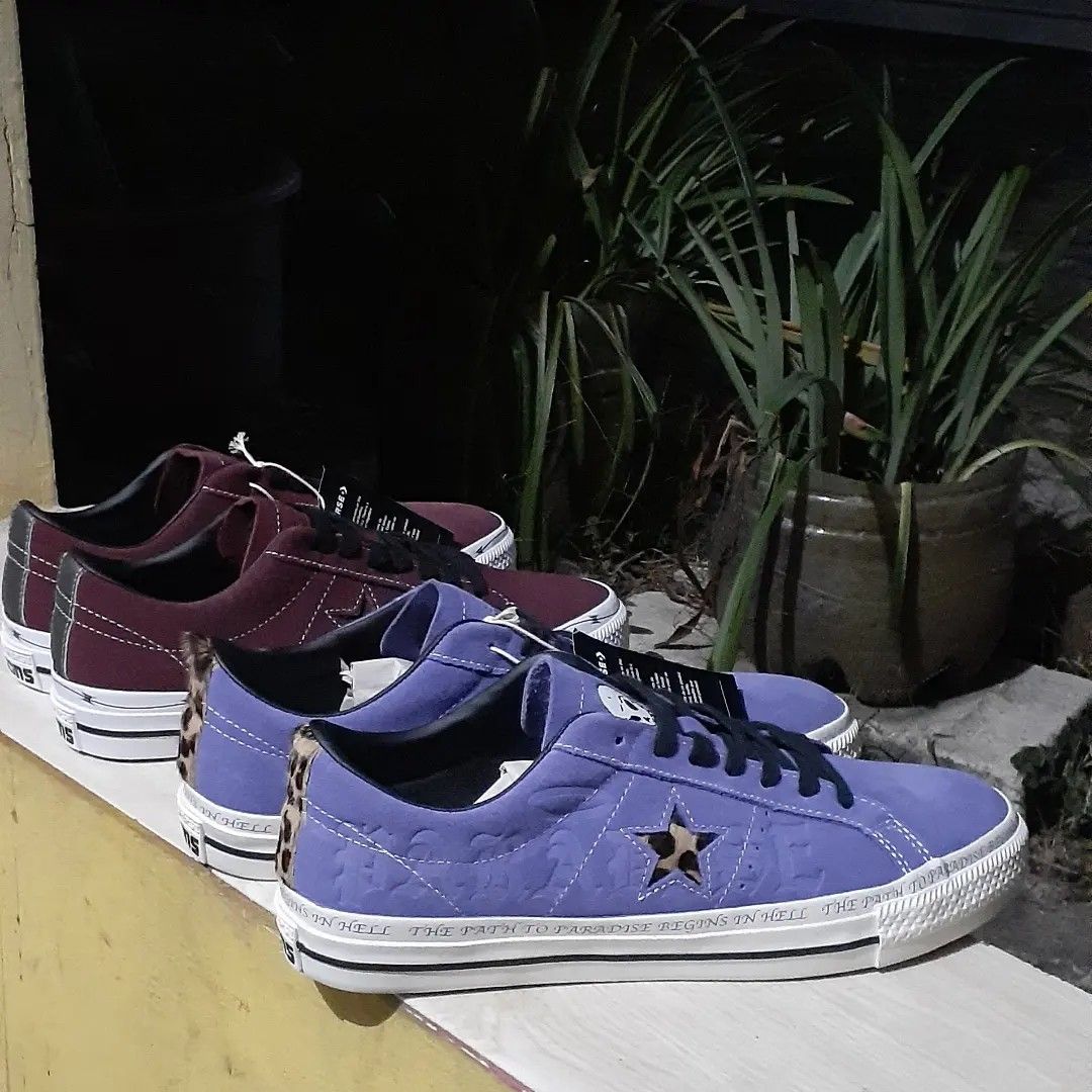 Converse one star deep periwinkle top