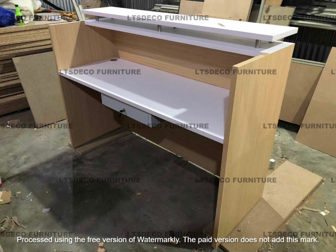 COUNTER TABLE / FREESTANDING RECEPTION DESKS OFFICE PARTITION