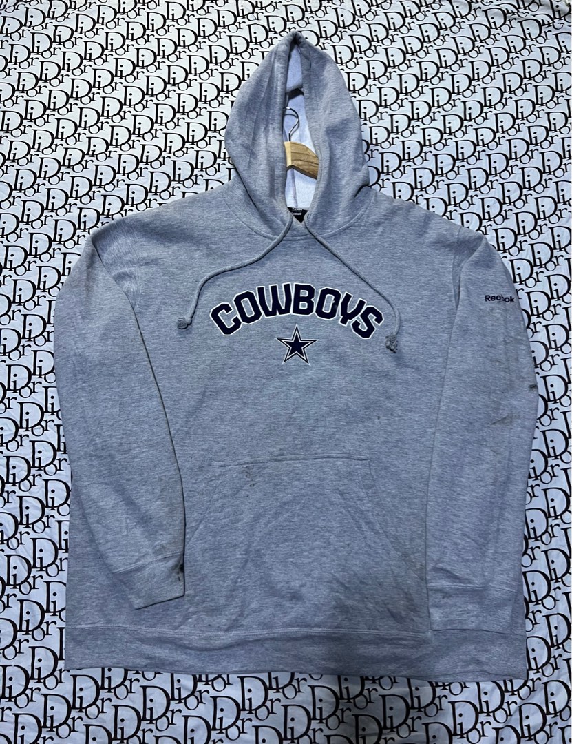 DALLAS COWBOYS ON FIELD SIDELINE FULL ZIP HOODIE BY REEBOK 2XL VERY NICE