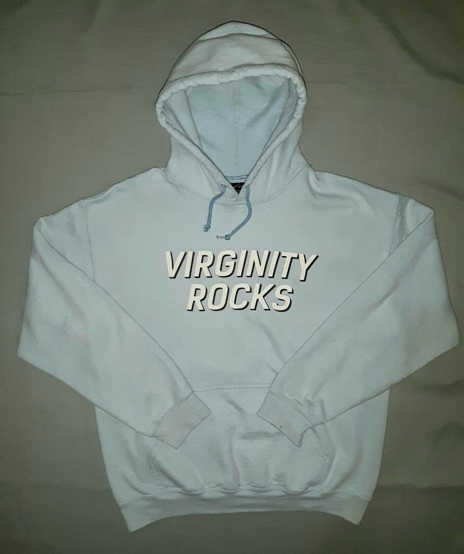 Grey virginity 2024 rocks hoodie