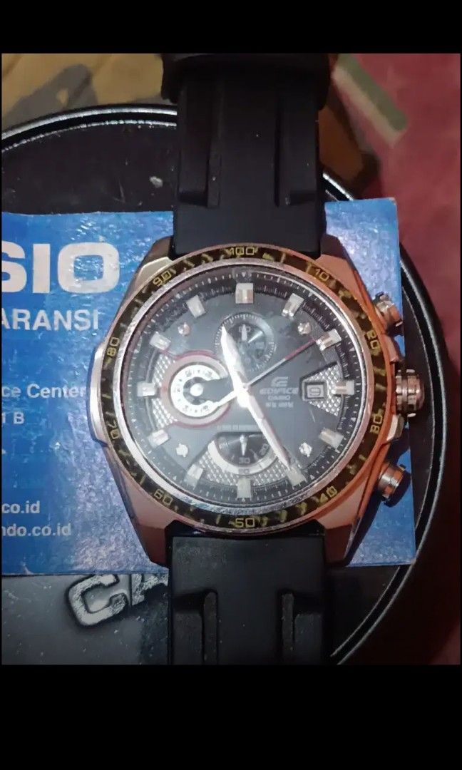 Harga jam casio edifice wr 100m deals