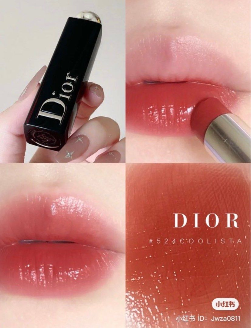 Son Dior 524 Diorette  Addict Lipstick Rouge Shine  Thế Giới Son Môi