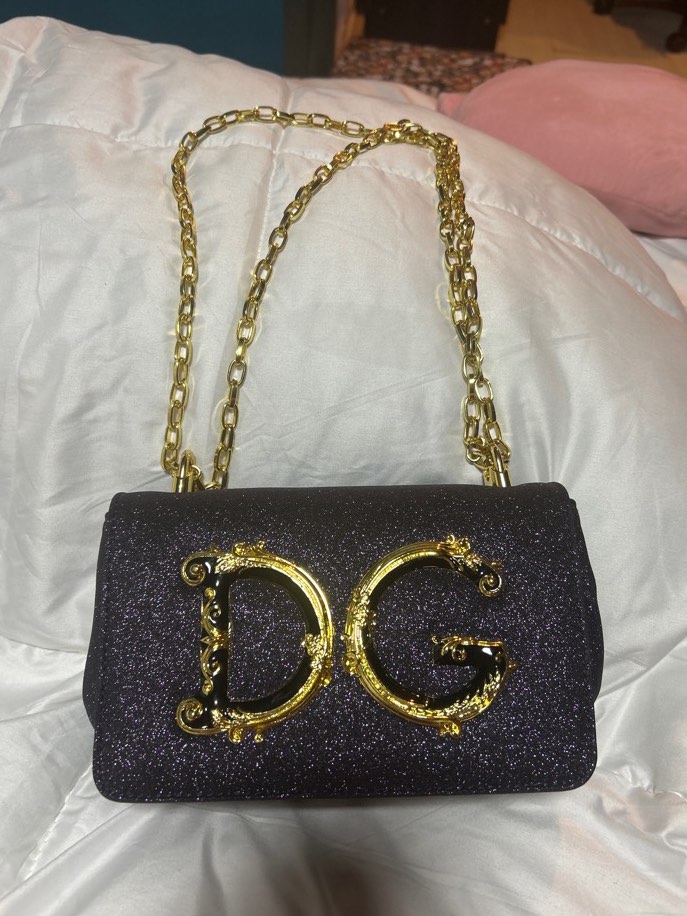 Girls gold bag sale