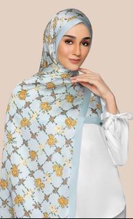 dUCk Gingham Shawl in Summer Sorbet