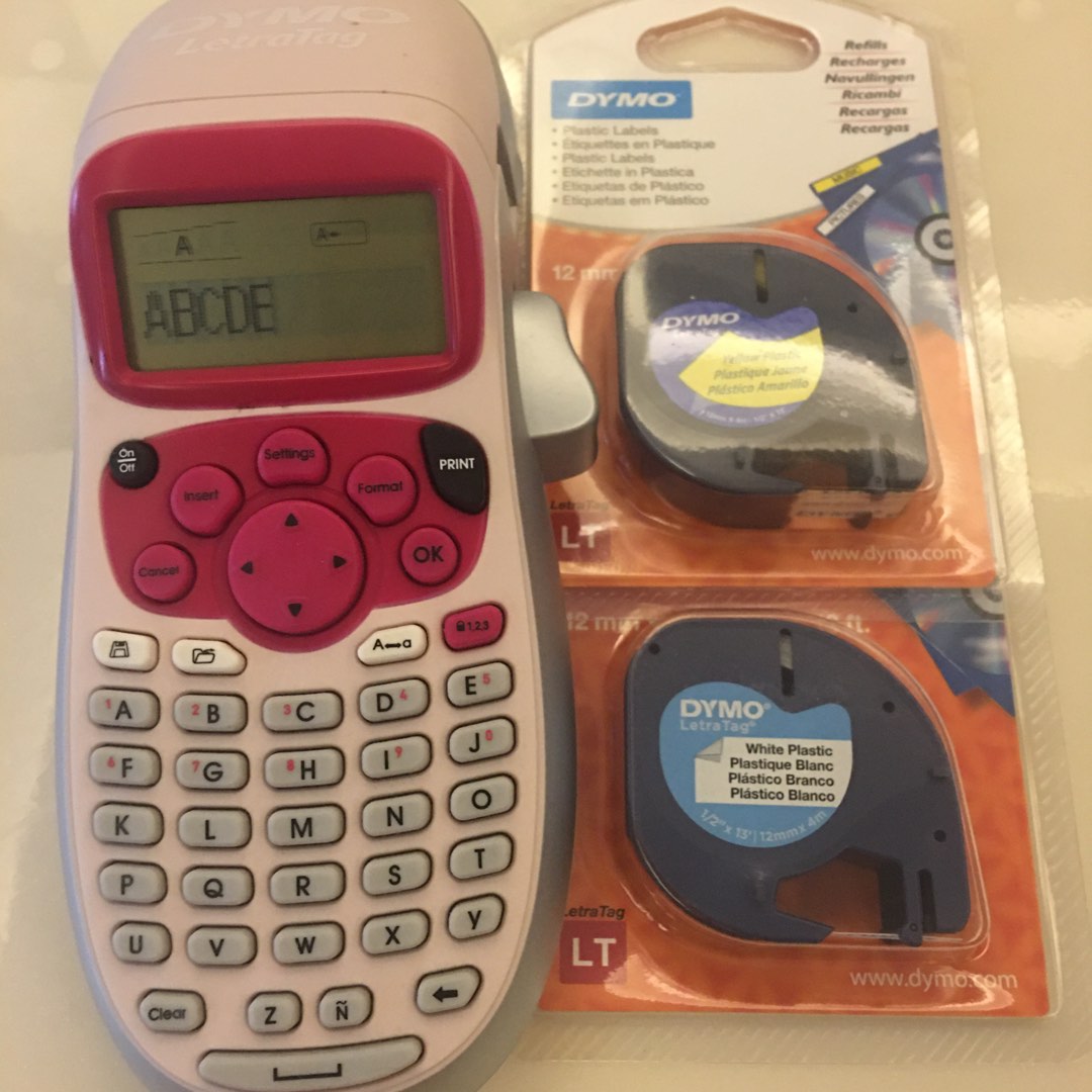 DYMO LetraTag (Label Stickers Printer), Hobbies & Toys, Stationery